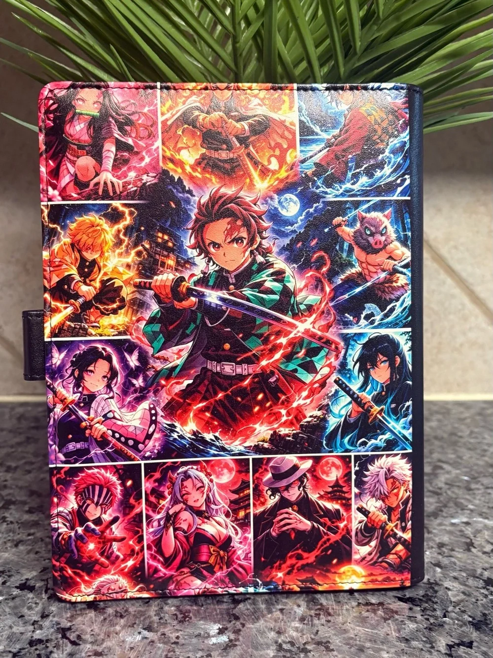 Demon slayer Anime Custom  A5 Binder with 50 lined paper included